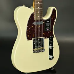 FENDER AMERICAN PROFESSIONAL II TELECASTER ROSEWOOD OLYMPIC WHITE S/N US23112402