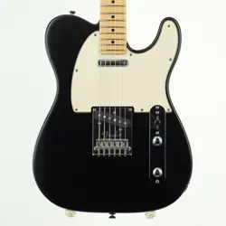 FENDER USA AMERICAN STANDARD TELECASTER BLACK USED 2011 ALDER BODY W/HARD CASE