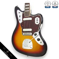 FENDER 2023 MADE IN JAPAN TRADITIONAL LATE 60S JAGUAR ELECTRIC GUITAR W/ CASE