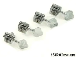 FENDER SQUIER AFFINITY JAZZ BASS TUNERS CHROME GUITAR $5 OFF