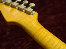 FENDER JAPAN ST62-65AS 40TH ANNIVERSARY BURGUNDY MIST TRACKING NUMBER