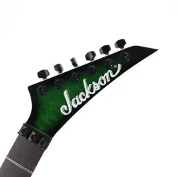 JACKSON PRO PLUS DINKY DKAQ NECK EMERALD GREEN HEADSSTOCK