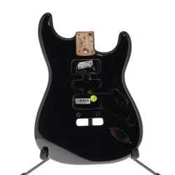 FENDER AMERICAN PRO II STRATOCASTER BODY ALDER BLACK FINISH STRAT BODY