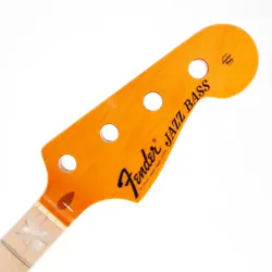 FENDER AMERICAN ORIGINAL 70'S JAZZ BASS NECK MAPLE J BASS NECK W BLOCK INLAYS