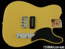 FENDER NOVENTA TELECASTER TELE LOADED BODY, GUITAR PARTS VINTAGE BLONDE.