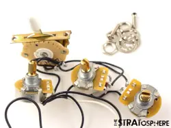 FENDER VINTERA II 60S STRATOCASTER STRAT POTS 5 SWITCH, GUITAR PART.