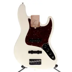 FENDER AMERICAN PRO II JAZZ BASS BODY OLYMPIC WHITE FINISH FULLY LOADED