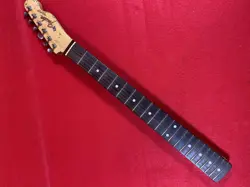 ALL PARTS LICENSED BY FENDER TELECASTER ELECTRIC GUITAR RELIC NECK, TUNERS, 1965