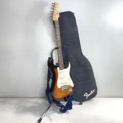 FENDER SQUIER STRAT STRATOCASTER BULLET ELECTRIC GUITAR TOBACCO BURST