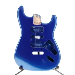 FENDER AMERICAN ULTRA II STRATOCASTER BODY NOBLE BLUE NECK POCKET CHIP