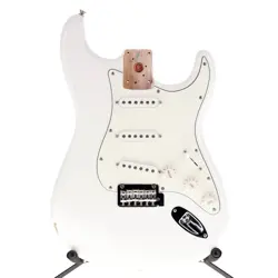 FENDER PLAYER SERIES STRATOCASTER BODY POLAR WHITE FULLY LOADED!