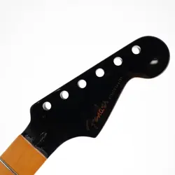 FENDER USA ULTRA SS STRATOCASTER NECK MAPLE FRETBOARD BLACK HEADSTOCK!