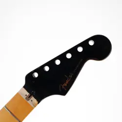 FENDER AMERICAN ULTRA STRATOCASTER NECK MAPLE NECK BLACK HEADSTOCK!