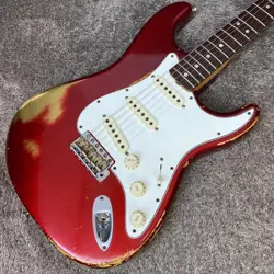 FENDER CUSTOM SHOP 1968 STRATOCASTER HEAVY RELIC CANDY APPLE RED OWARIKOMAKI STO