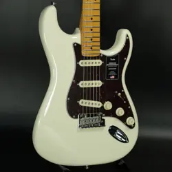FENDER AMERICAN PROFESSIONAL II STRATOCASTER MAPLE OLYMPIC WHITE S/N US240014364