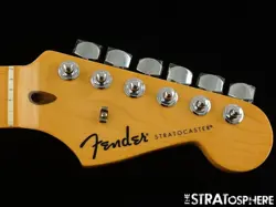 FENDER STANDARD STRATOCASTER STRAT NECK + TUNERS, MODERN 