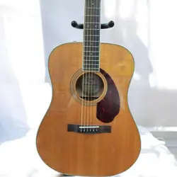 FENDER PM-1 STANDARD NATURAL ACOUSTIC-ELECTRIC GUITAR WITH HARD CASE - USED