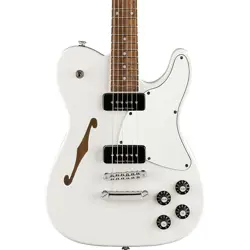 FENDER JIM ADKINS JA-90 TELECASTER THINLINE ELECTRIC GUITAR ARCTIC WHITE