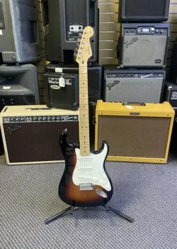 2019 FENDER PLAYER STRATOCASTER ELECTRIC GUITAR 3 COLOR SUNBURST FREE SHIPPING