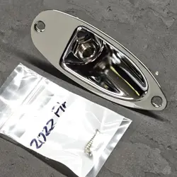 2022 FENDER PLAYER SERIES STRATOCASTER CHROME OUTPUT JACK STRAT ELECTRIC GUITAR