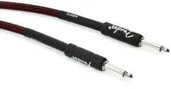 FENDER PROFESSIONAL SERIES INSTRUMENT CABLE - 10' RED TWEED