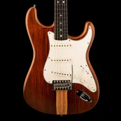 FENDER CUSTOM SHOP EXOTIC 1965 STRATOCASTER COCOBOLO NOS NATURAL WITH CASE