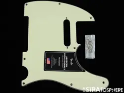 FENDER AMERICAN PROFESSIONAL II TELECASTER, TELE PICKGUARD, MINT GREEN 3 PLY
