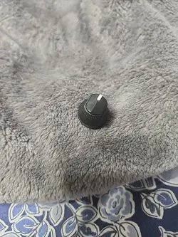 VINTAGE 90S FENDER AMP  REPLACEMENT BLACK KNOB W/ WHITE POINTER PRINCETON CHORUS