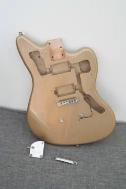 FENDER SQUIER CONTEMPORARY JAGUAR HH ST BODY + HARDWARE SHORELINE GOLD