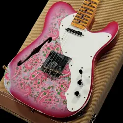 FENDER CUSTOM SHOP / LIMITED EDITION 50S TELECASTER THINLINE RELIC PINK PAISLEY
