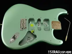 FENDER AMERICAN PROFESSIONAL II STRAT BODY   HARDWARE ALDER, MYSTIC SURF GREEN