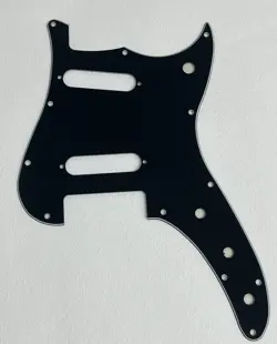 FOR FENDER DUO-SONIC OFFSET SS STYLE GUITAR PICKGUARD SCRATCH PLATE,3 PLY BLACK