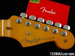 FENDER AMERICAN PROFESSIONAL II STRATOCASTER STRAT NECK &ND TUNERS, MN MAPLE