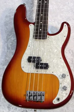 FENDER FSR COLLECTION HYBRID II PRECISION BASS GUITAR, RW FB, SIENNA SUNBURST