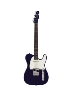 FENDER FSR COLLECTION HYBRID II TELECASTER ELECTRIC GUITAR, RW FB,GUN METAL BLUE