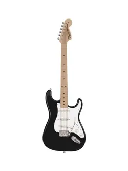 FENDER FSR COLLECTION TRADITIONAL LATE 60S STRATOCASTER GUITAR, MAPLE FB, BLACK