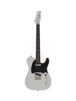 FENDER FSR COLLECTION HYBRID II TELECASTER ELECTRIC GUITAR, RW FB, INCA SILVER