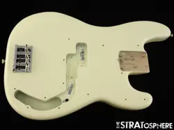 FENDER AMERICAN PROFESSIONAL II PRECISION P BASS BODY & HARDWARE OLYMPIC WHITE