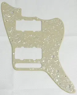 CREAM PEARL FOR US FENDER AMERICAN SPECIAL JAZZMASTER STYLE GUITAR PICKGUARD