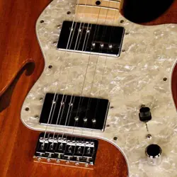 FENDER ISHIBASHI FSR MIJ TRADITIONAL 70S TELECASTER THINLINE NATURAL MAHOGANY S