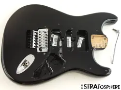 FENDER ULTRA LUXE STRATOCASTER HSS FLOYD ROSE ORIGINAL STRAT BODY + HARDWARE BLK
