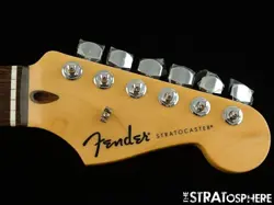 FENDER STANDARD STRATOCASTER STRAT NECK + TUNERS MODERN 
