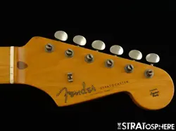 FENDER USA CUSTOM SHOP 56 RELIC STRATOCASTER NECK + TUNERS STRAT MAPLE