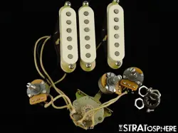 FENDER USA CUSTOM SHOP 56 RELIC STRAT PICKUPS POTS SWITCH 