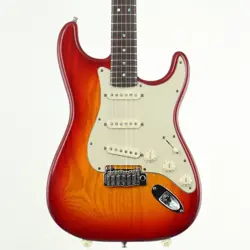 FENDER AMERICAN DELUXE STRATOCASTER NOISELESS MOD AGED CHERRY BURST