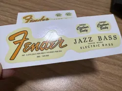 HEADSTOCK RAISED STICKER