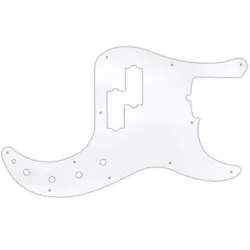 FENDER 2019 AMERICAN ULTRA PRECISION BASS CLEAR ACRYLIC