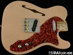 FENDER FSR AMERICAN PROFESSIONAL II TELE THINLINE LOADED BODY, ASH SHELL PINK