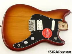 FENDER PLAYER DUO-SONIC HS LOADED BODY ALDER OFFSET SIENNA SUNBURST