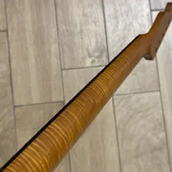 STAINLESS 22 FRET ROASTED FLAME MAPLE TL GUITAR NECK NITRO ROSEWOOD FOR FENDER